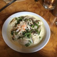 Pierogies at Indigo Age Cafe in Vancouver