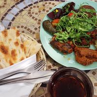 Vegan version of Knofi teller at Knofi in Berlin