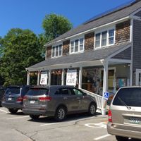 Outside the Blue Hill Co-op at Blue Hill Co-op and Cafe in Blue Hill