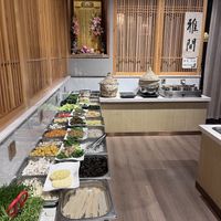 Hot pot, rice, steamed dishes  at Su Ji Xiang in Kunming