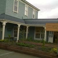 outside at Food Forest Organics in Greytown