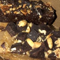 Snickers slice and Nutella slice  at Argo on the Parade in Adelaide