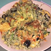 Vegan hipster nachos  at Argo on the Parade in Adelaide