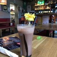 Choco shake at The Vegan Bar in Malmo