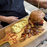 Chick-a-Fil burger 😍👍🏻  at The Vegan Bar in Malmo