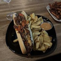 Vegan Cheesesteak, delicious   at The Vegan Bar in Malmo