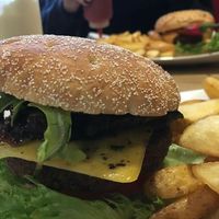 burger  at The Vegan Bar in Malmo