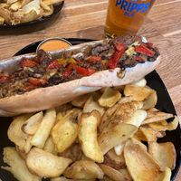 Philly Cheese Steak Sandwich  at The Vegan Bar in Malmo