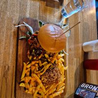 Philly burger? I ordered a cheese steak sandwich at The Vegan Bar in Malmo