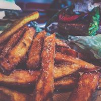 Sweet potato fries   at The Vegan Bar in Malmo