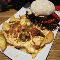 Texan fries at The Vegan Bar in Malmo