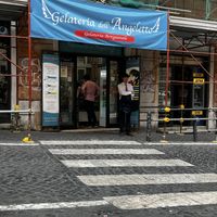 What it looks like from the street June 2023  at Gelateria dell Angeletto in Rome