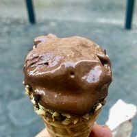 Chocolate   at Gelateria dell Angeletto in Rome