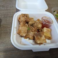 Salt and Pepper Tofu at Atom Thai in Newtown