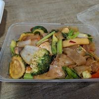 Pad Kee Mao - Vegan Chicken at Atom Thai in Newtown