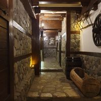 Entrance at Matsurev Inn in Bansko