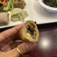 Lentil Sambusas   at Desta Ethiopian Kitchen - Briarcliff in Atlanta