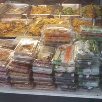 A lot of takeaway options. at Veg Food Stall in Bangkok