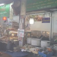 Here's how it looks. It is on the right hand side, towards the end of the soi. at Veg Food Stall in Bangkok