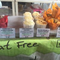 vegan cake at The Free From Bakehouse in London