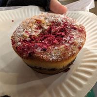 Perfectly moist bakewell at The Free From Bakehouse in London