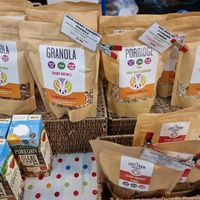 Granola at The Free From Bakehouse in London