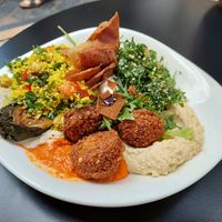 Kombiteller 8.50eur at Mahmoud's - Bergheimerstrasse in Heidelberg