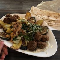 „Spezialteller“: Special plate for two -> 15€  at Mahmoud's - Bergheimerstrasse in Heidelberg