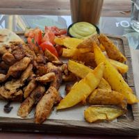 Gyros at roots in Thessaloniki