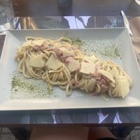 Carbonara at roots in Thessaloniki
