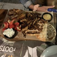 Gyros at roots in Thessaloniki