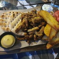 Vegan Gyros at roots in Thessaloniki