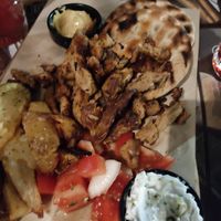 Gyros at roots in Thessaloniki