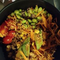 Buddha bowl at roots in Thessaloniki