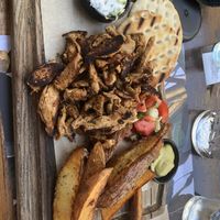 Vegan gyros   at roots in Thessaloniki