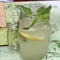 Homemade limonade  at roots in Thessaloniki