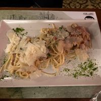 Vegan Spaghetti Carbons  at roots in Thessaloniki