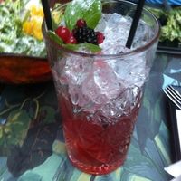 Gin and Berries  at roots in Thessaloniki