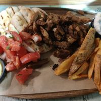 Gyros at roots in Thessaloniki
