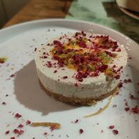 Cheesecake at roots in Thessaloniki