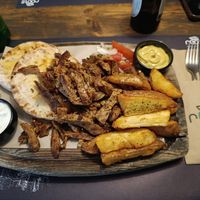 Gyro at roots in Thessaloniki