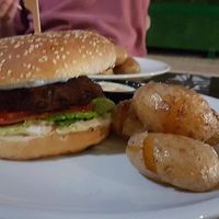 The rOOTS Special Burger  at roots in Thessaloniki