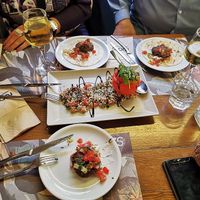 colorful salad at roots in Thessaloniki