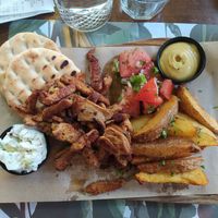 Vegan Gyros 😍😍 at roots in Thessaloniki