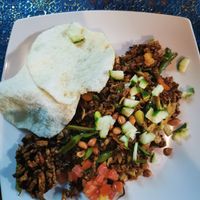 Ultimate nasi goreng at Wulan Vegetarian Warung in Ubud