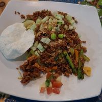 Nasi goreng at Wulan Vegetarian Warung in Ubud