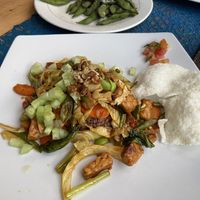 Spicy Tempeh   at Wulan Vegetarian Warung in Ubud