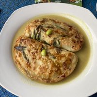 Savoury vegetable pancakes  at Wulan Vegetarian Warung in Ubud