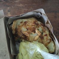 Stuffed savory pancakes at Wulan Vegetarian Warung in Ubud