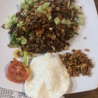Nasi goreng  at Wulan Vegetarian Warung in Ubud